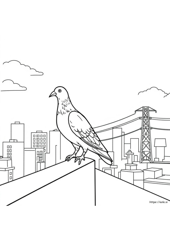 Pombo Para Colorir