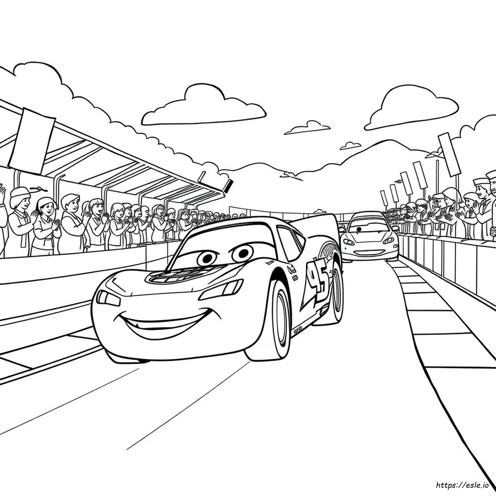 Lightning Mcqueen Drawing For Coloring