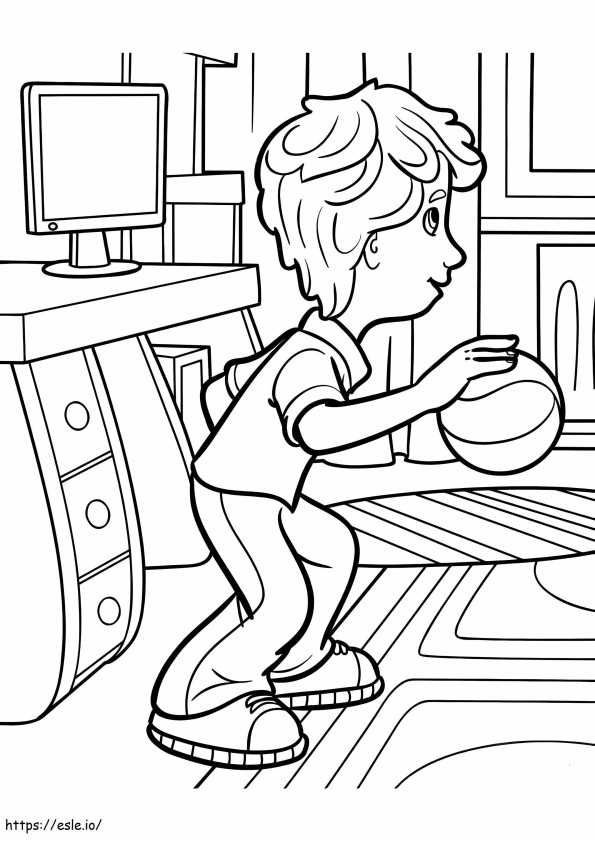 Tom From The Fixies 12 coloring page