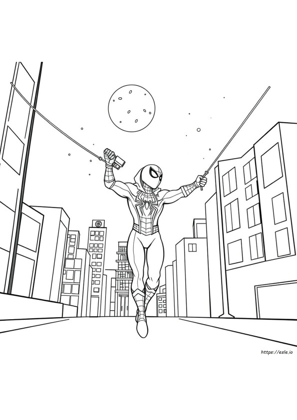 Pagini De Colorat Spiderman Homecoming