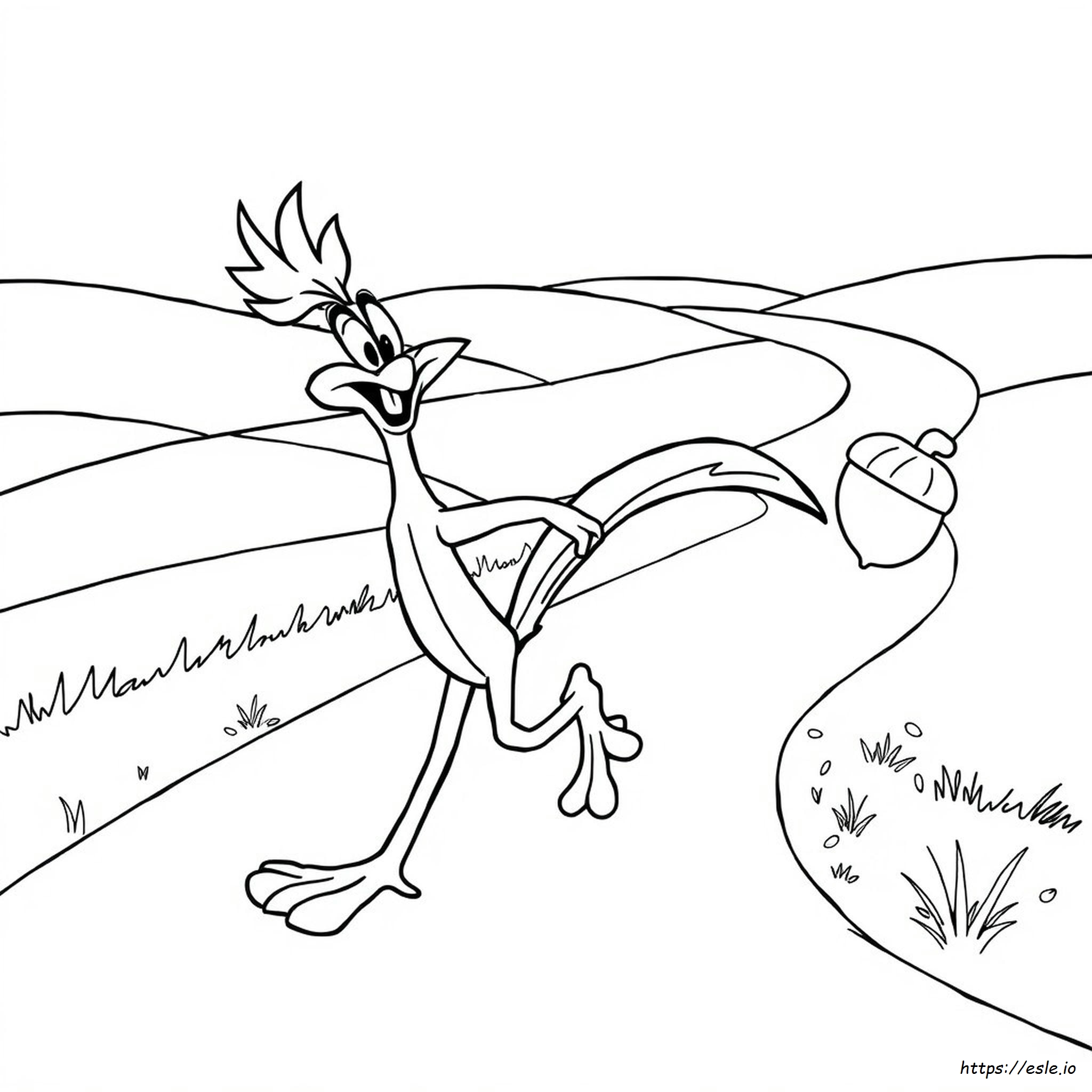 Looney Tunes Road Runner Coloring Pages