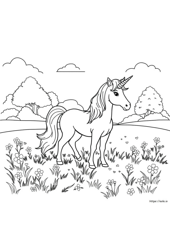 Disegni Di Unicorni Da Colorare Gratis