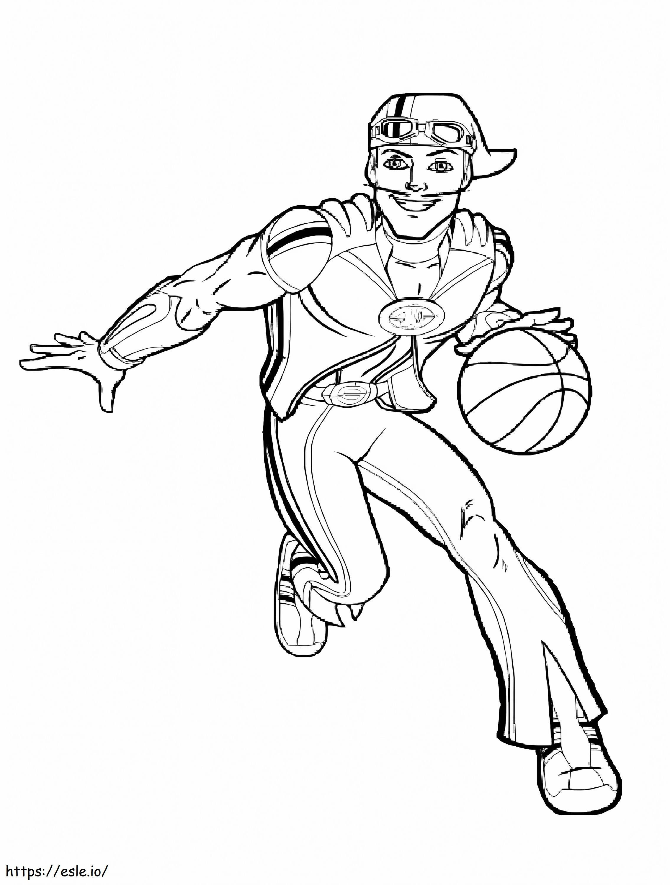 Lazy Town 1 coloring page