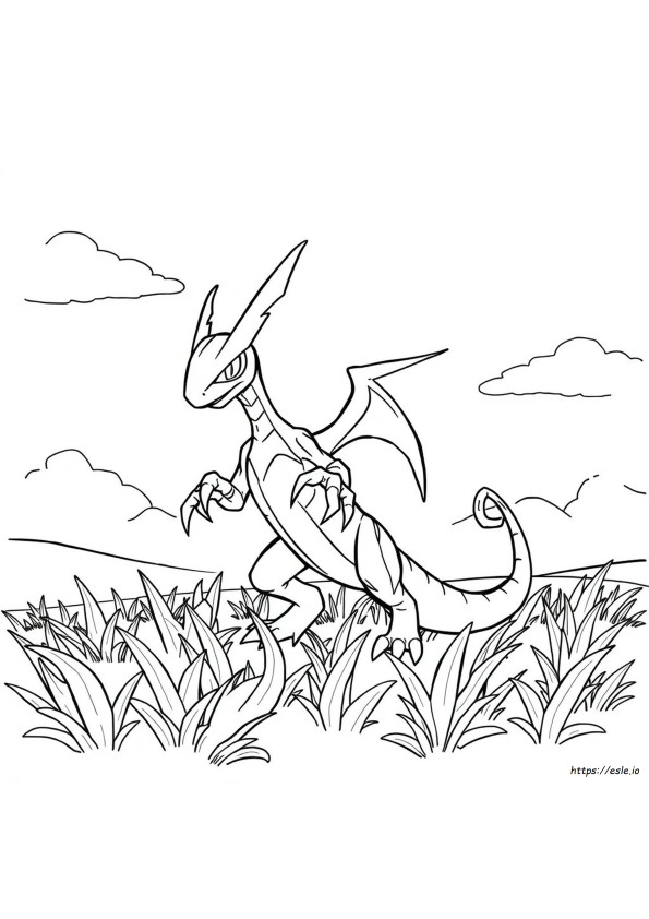 Scyther Pokemon Gambar Mewarnai