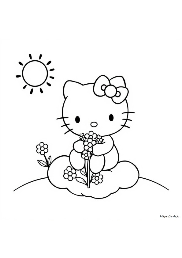 Hello Kitty: Dibujos Para Colorear Para Niños