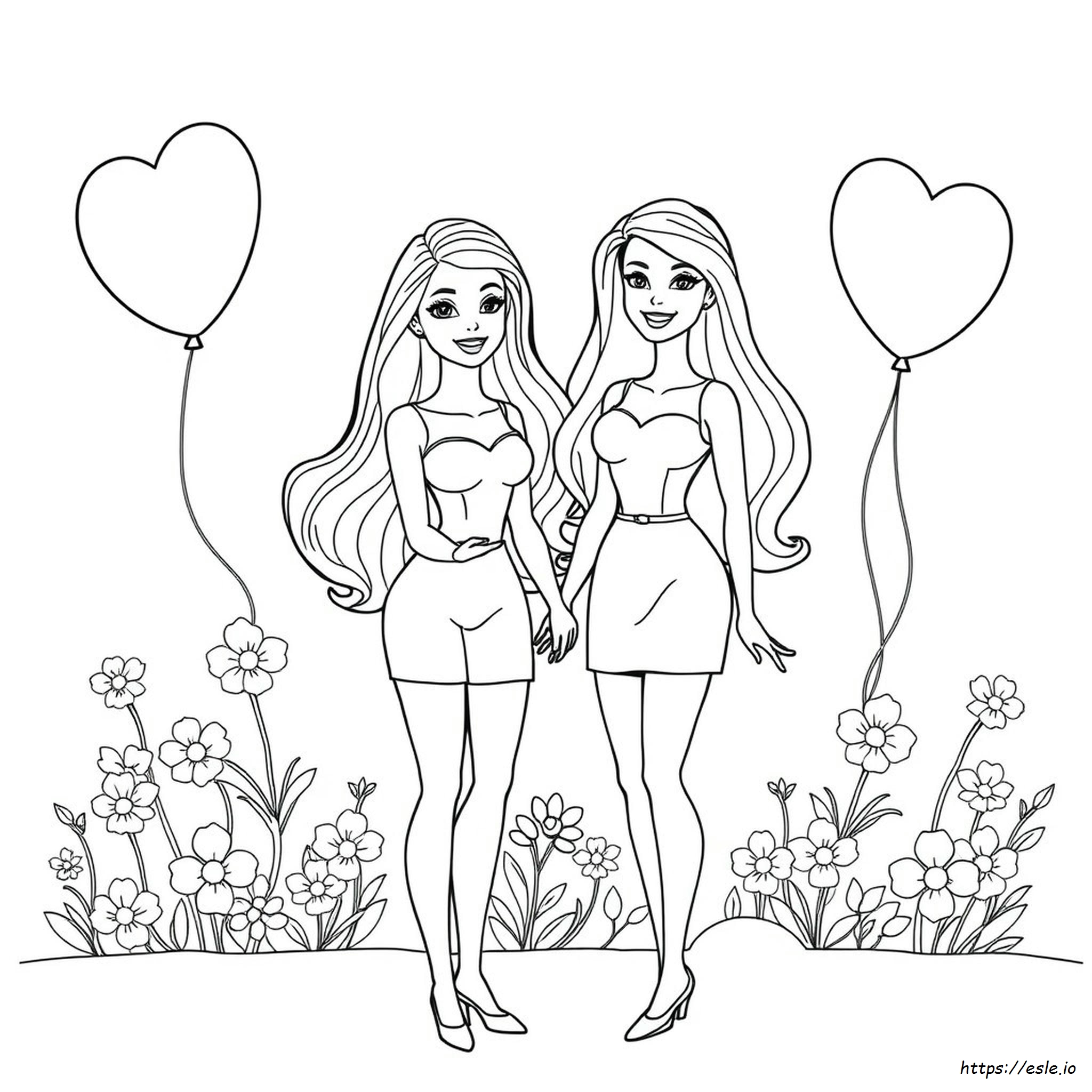 Free Printable Barbie Chelsea Coloring Pages