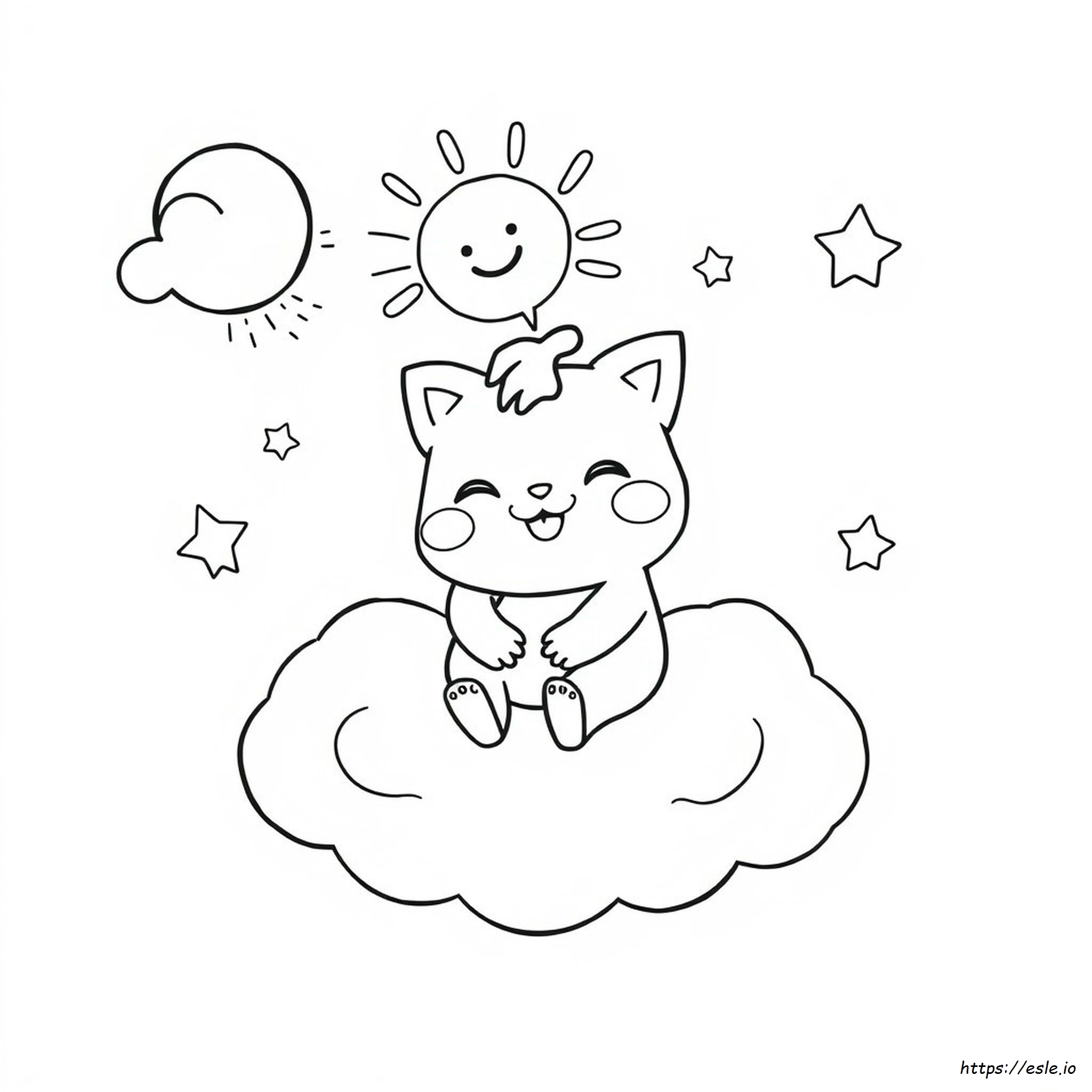 Pink Fong Coloring Pages