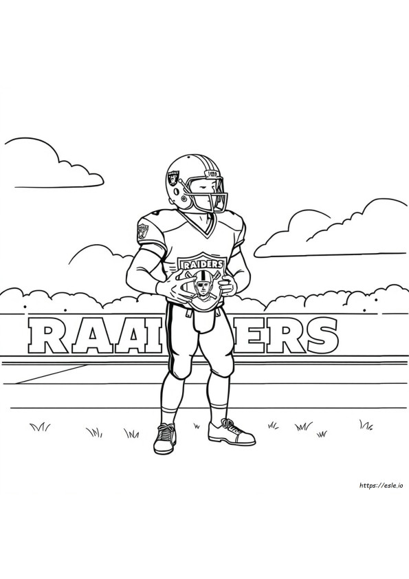 Oakland Raiders Kolorowanki