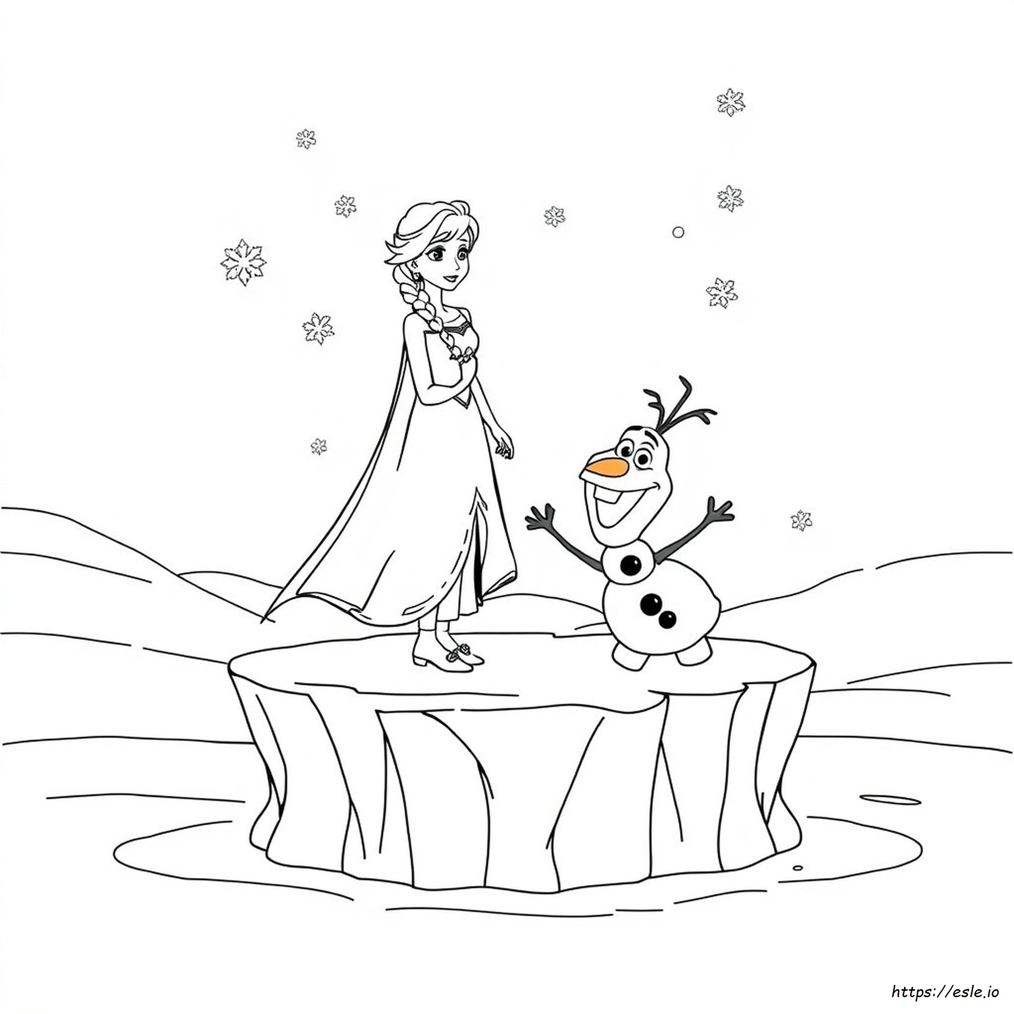 Disney Frozen Coloring Pages Pdf