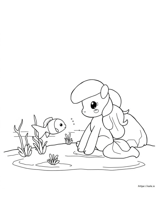 Kolorowanka Ponyo