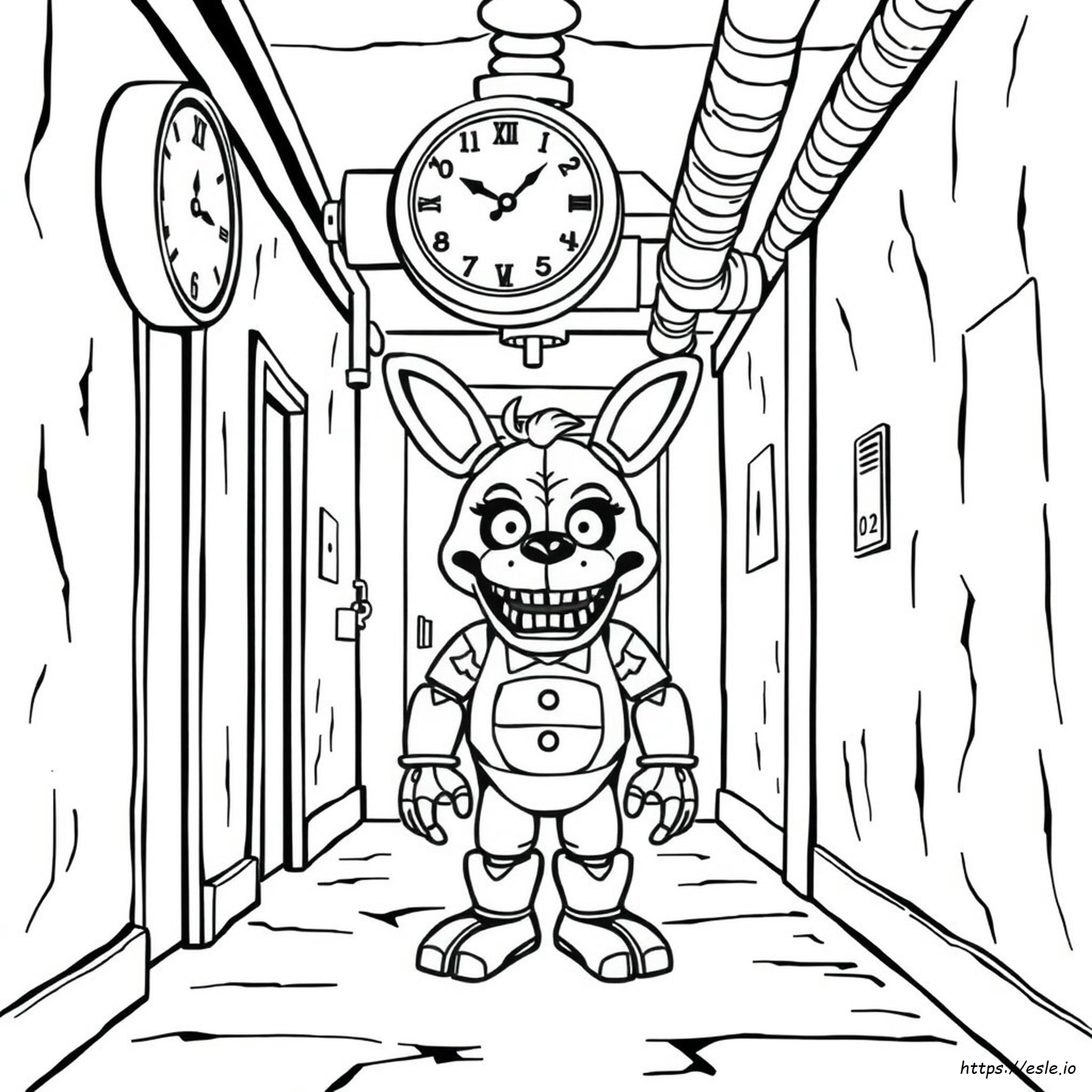 Springtrap Printable Fnaf Coloring Pages