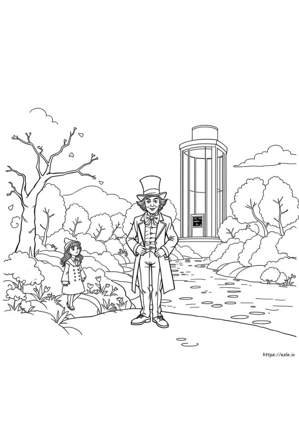 Kolorowanki Wonka