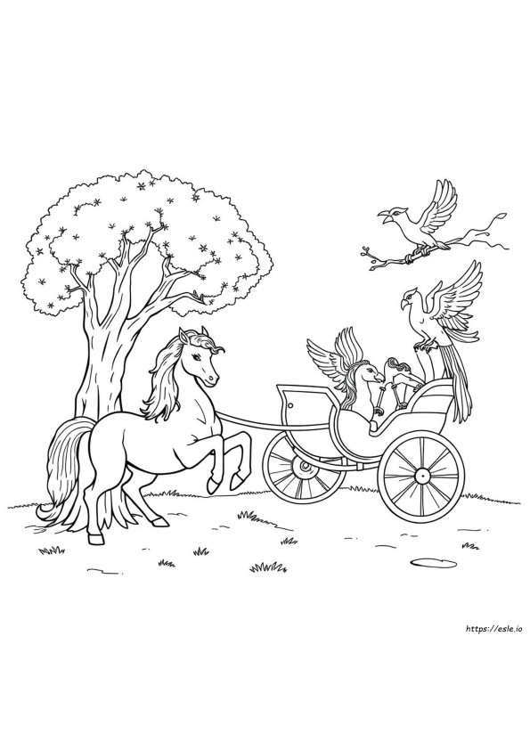 Gambar Mewarnai Mitologi