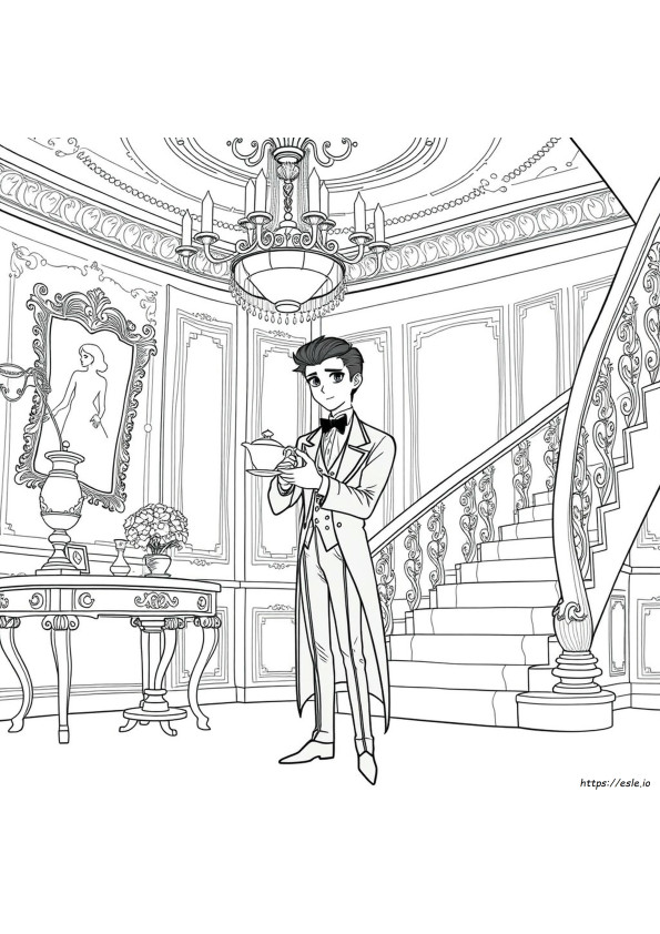 Black Butler Anime Coloring Pages