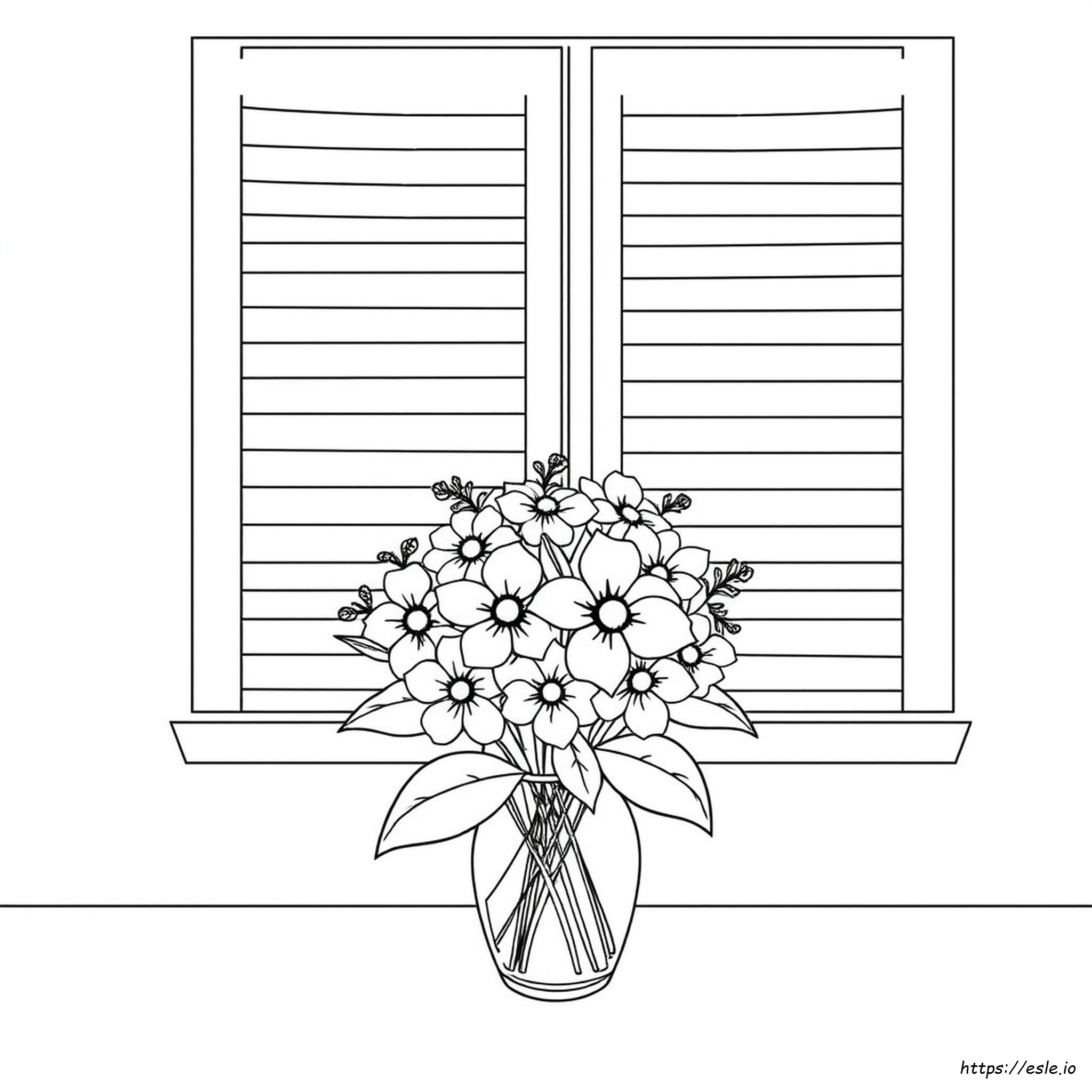 Kleurplaten Printen Voor Volwassenen Bloemen kleurplaat
