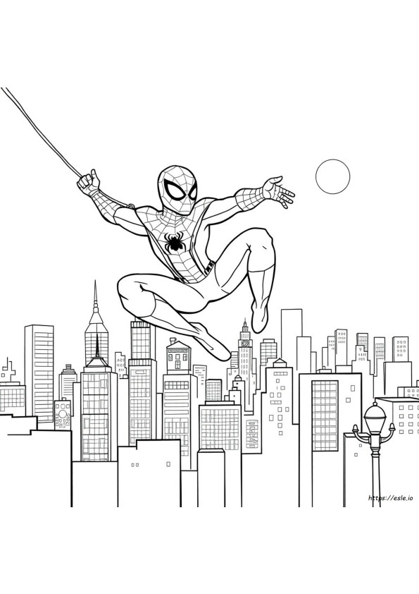 Planșe De Colorat Spiderman Pdf