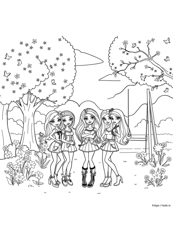 Bratz: Libro Da Colorare