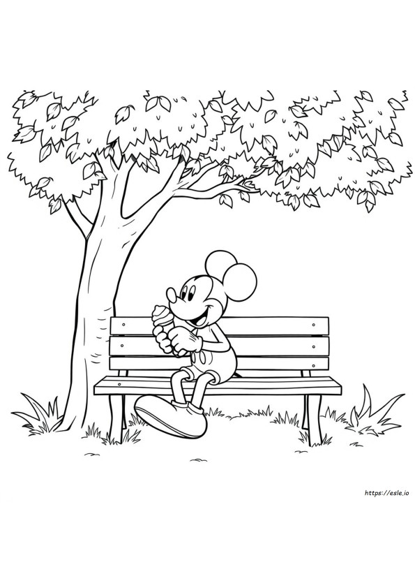 Planșe De Colorat Printabile Cu Mickey