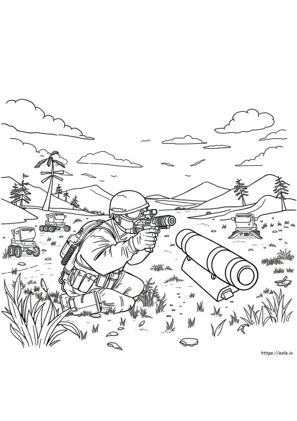Disegni Da Colorare Di Call Of Duty