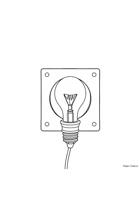 Mewarnai Gambar Bola Lampu