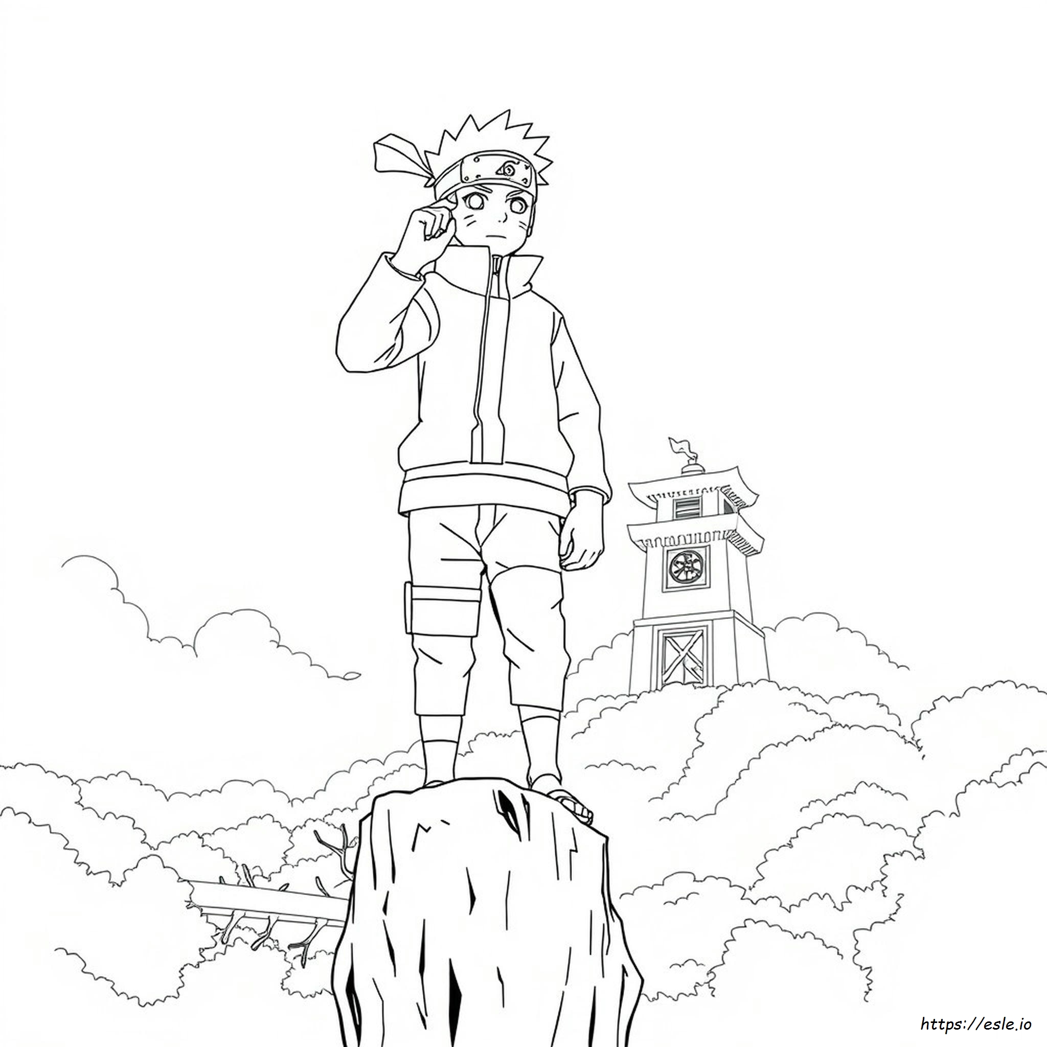 Kleurplaten Naruto Om In Te Kleuren kleurplaat
