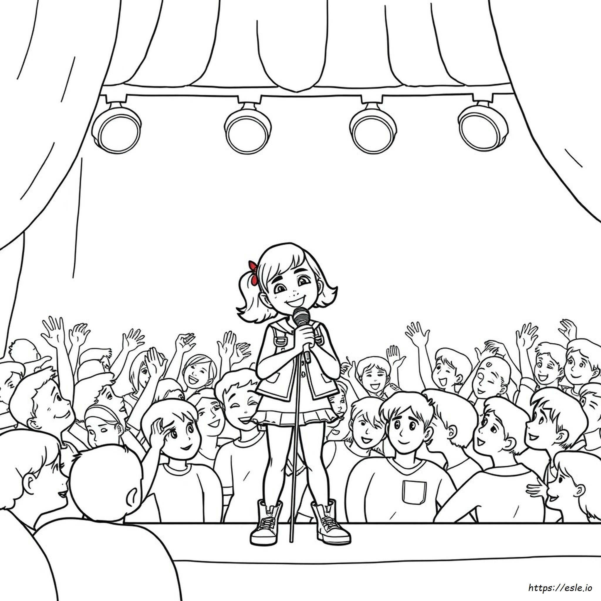 Descendants 4 Coloring Pages Chloe