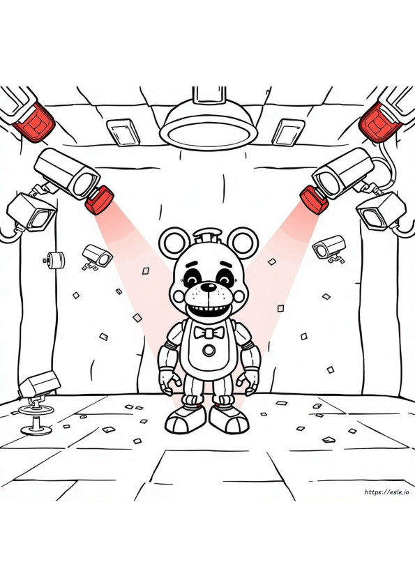 Fnaf Security Breach Boyama