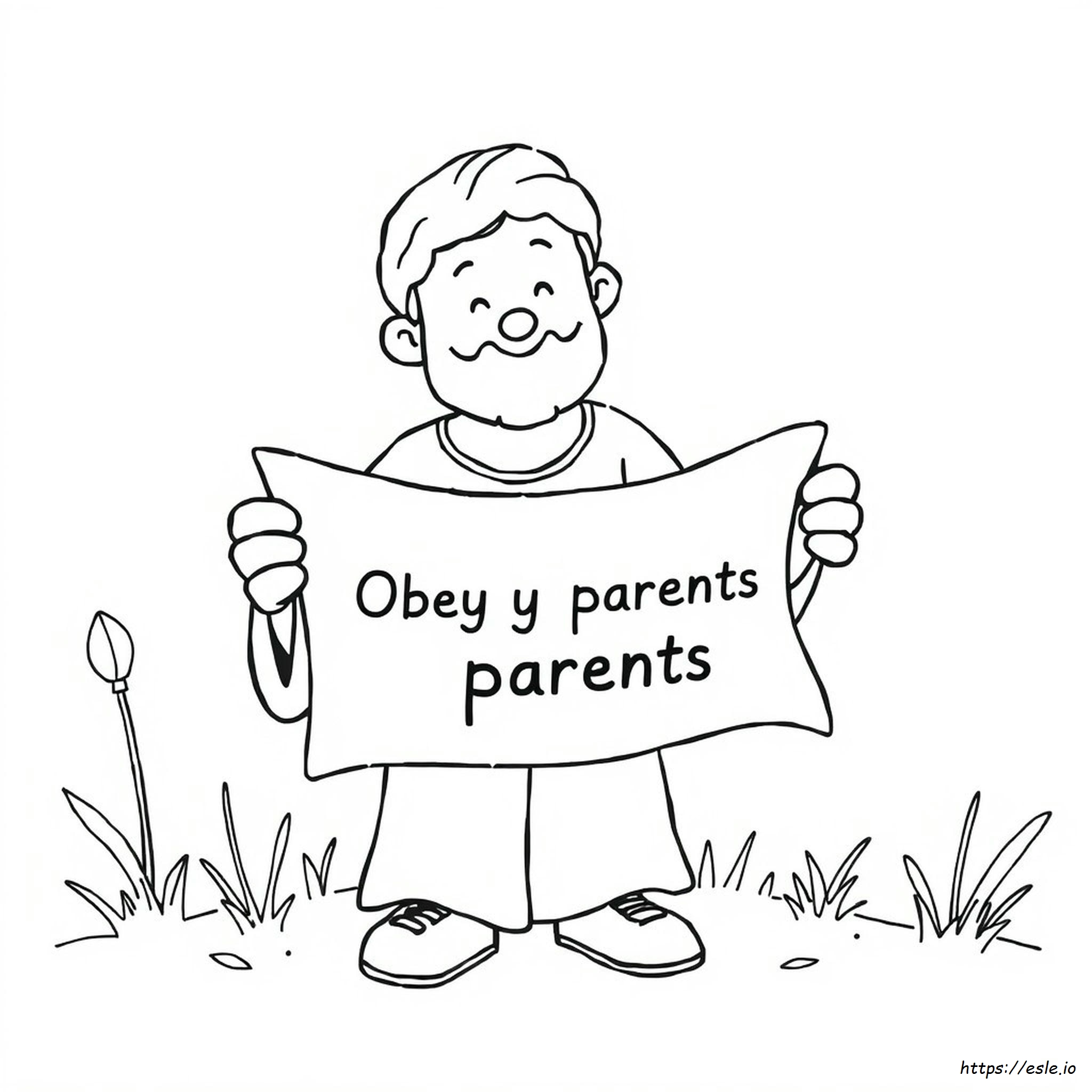 Efesios 6 1 Para Colorear