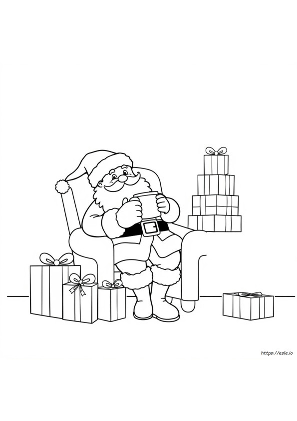 Cappelli Di Babbo Natale Da Colorare E Stampare