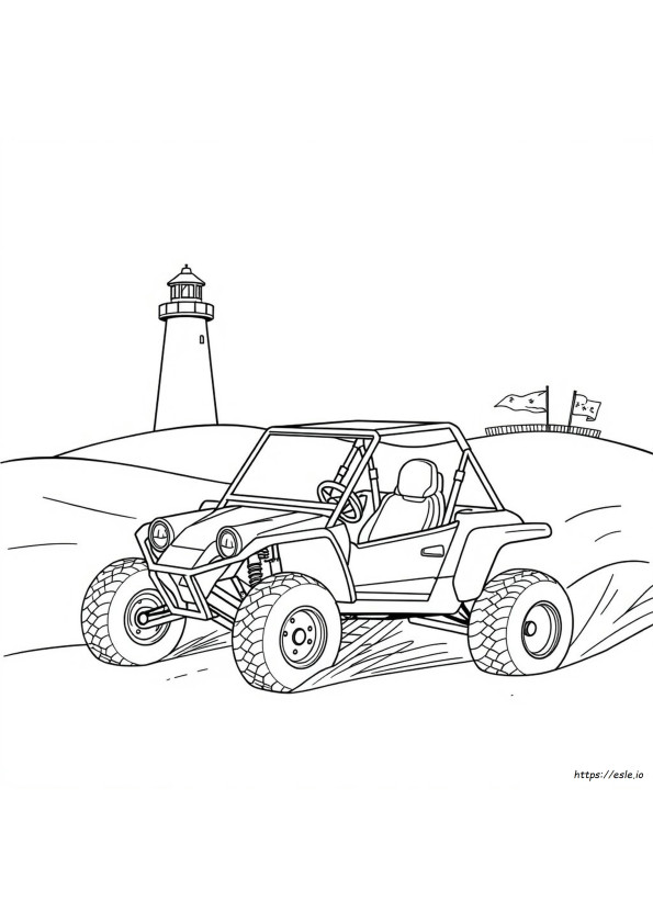 Beach Buggy Racing Coloring Pages