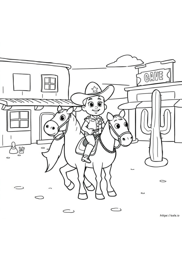 Sheriff Callie Printable Coloring Pages