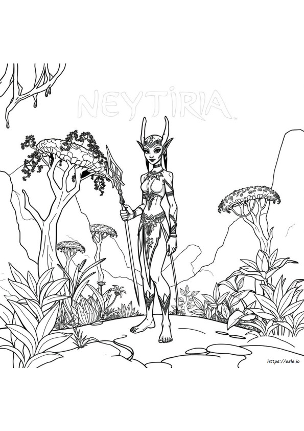 Neytiri Kolorowanki