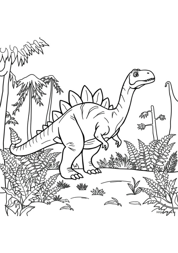 Spinosaurus Dinosaurus Värityskuvat