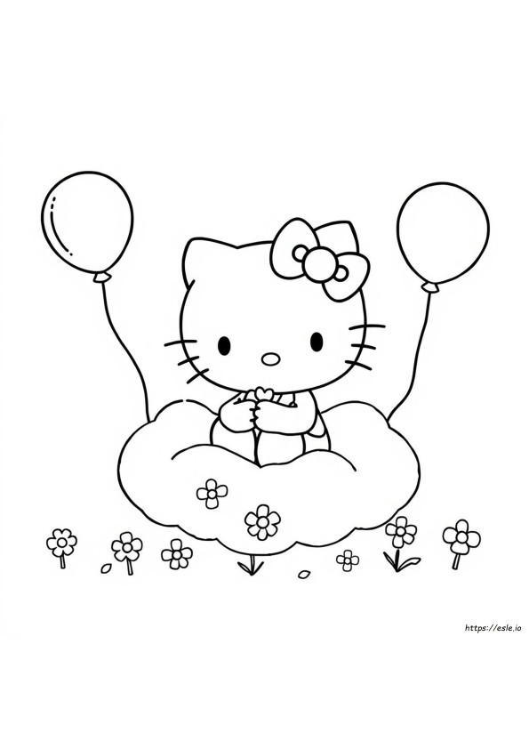 Hello Kitty Para Colorear Imprimible Gratis En Pdf
