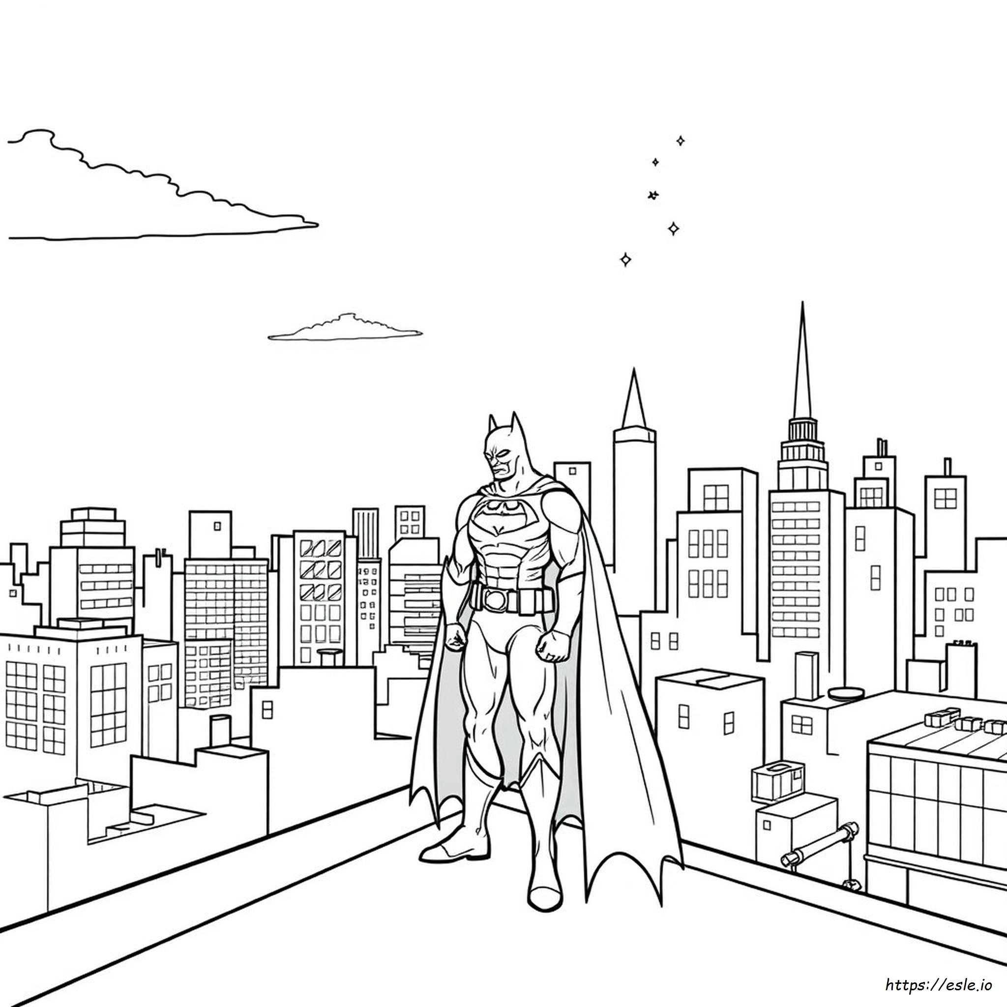Batman Printable Coloring Pages