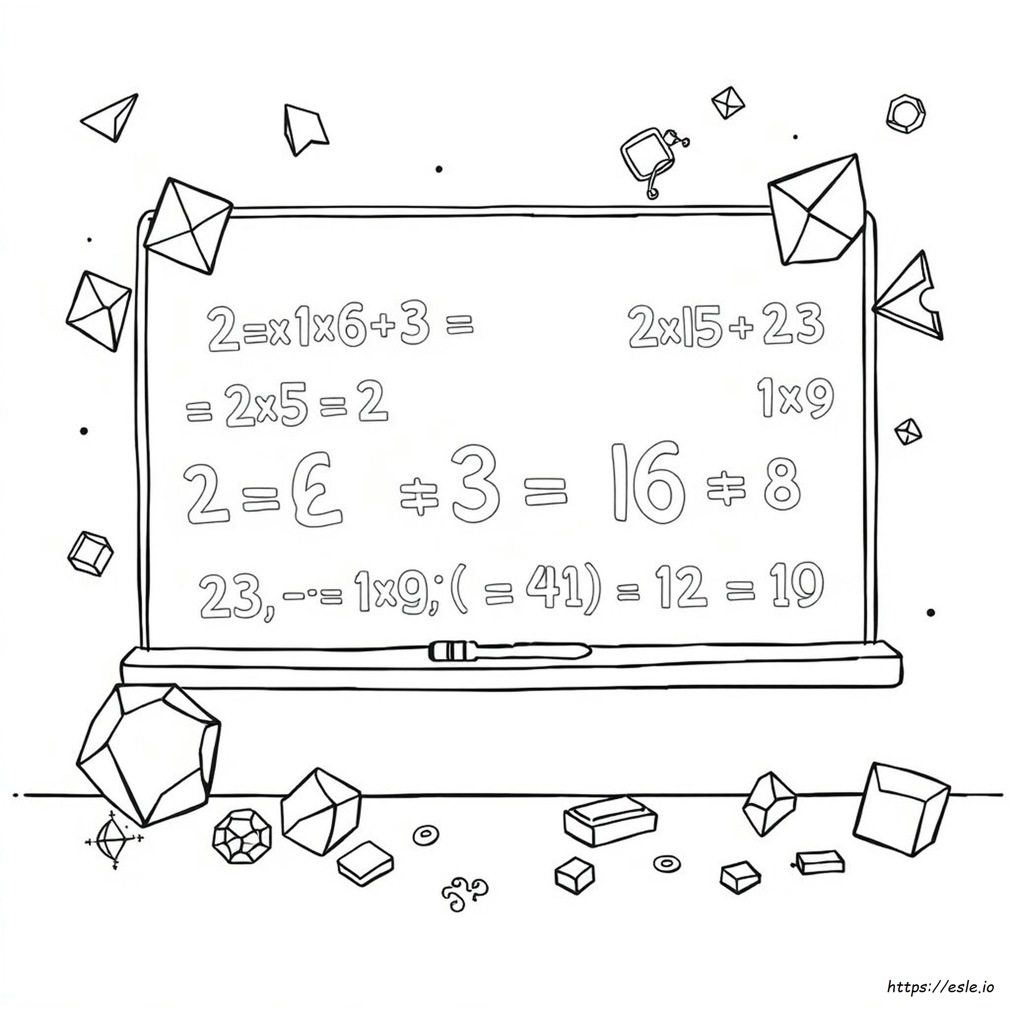 Mathematics Colouring Pictures