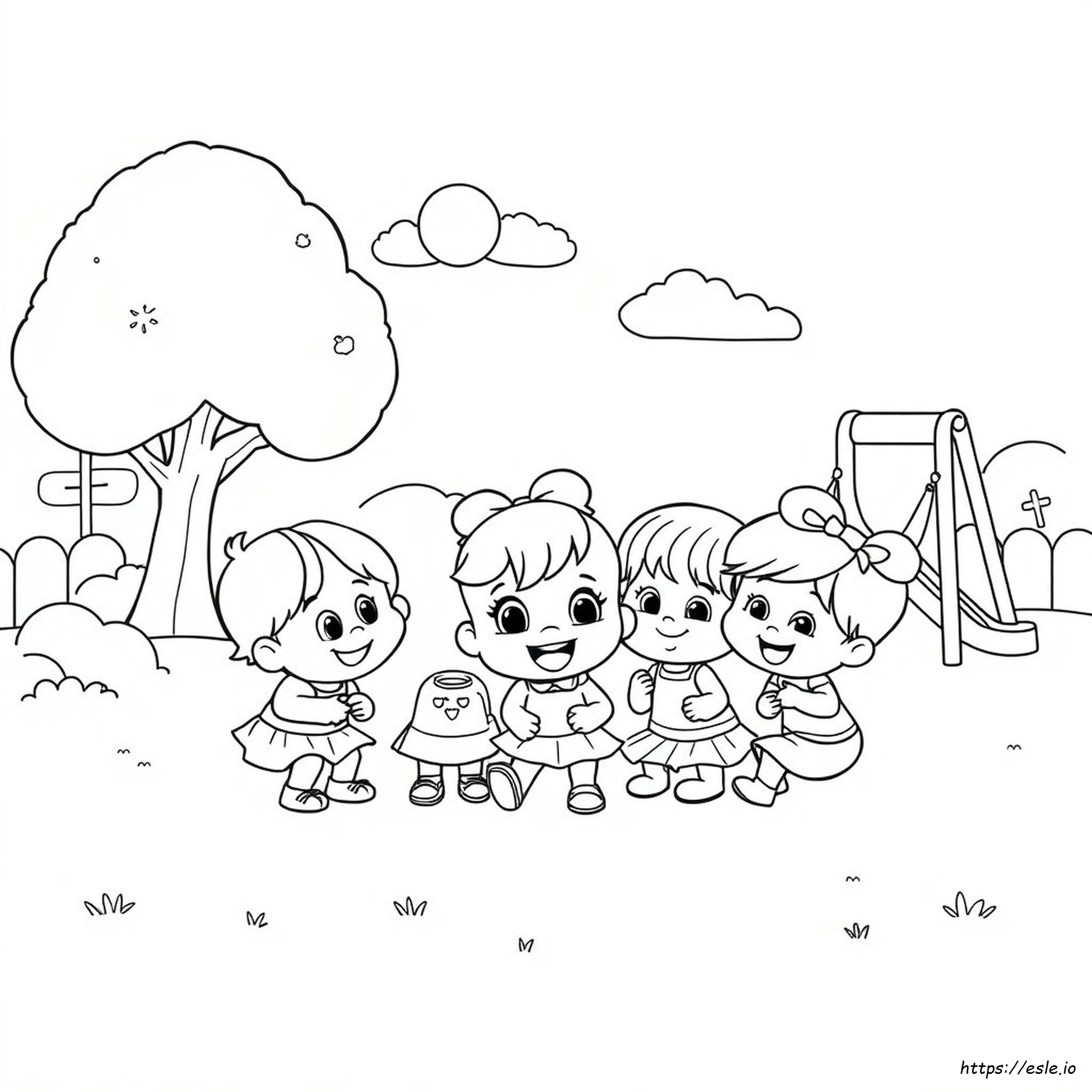 Disney Jr Tots Ausmalbilder