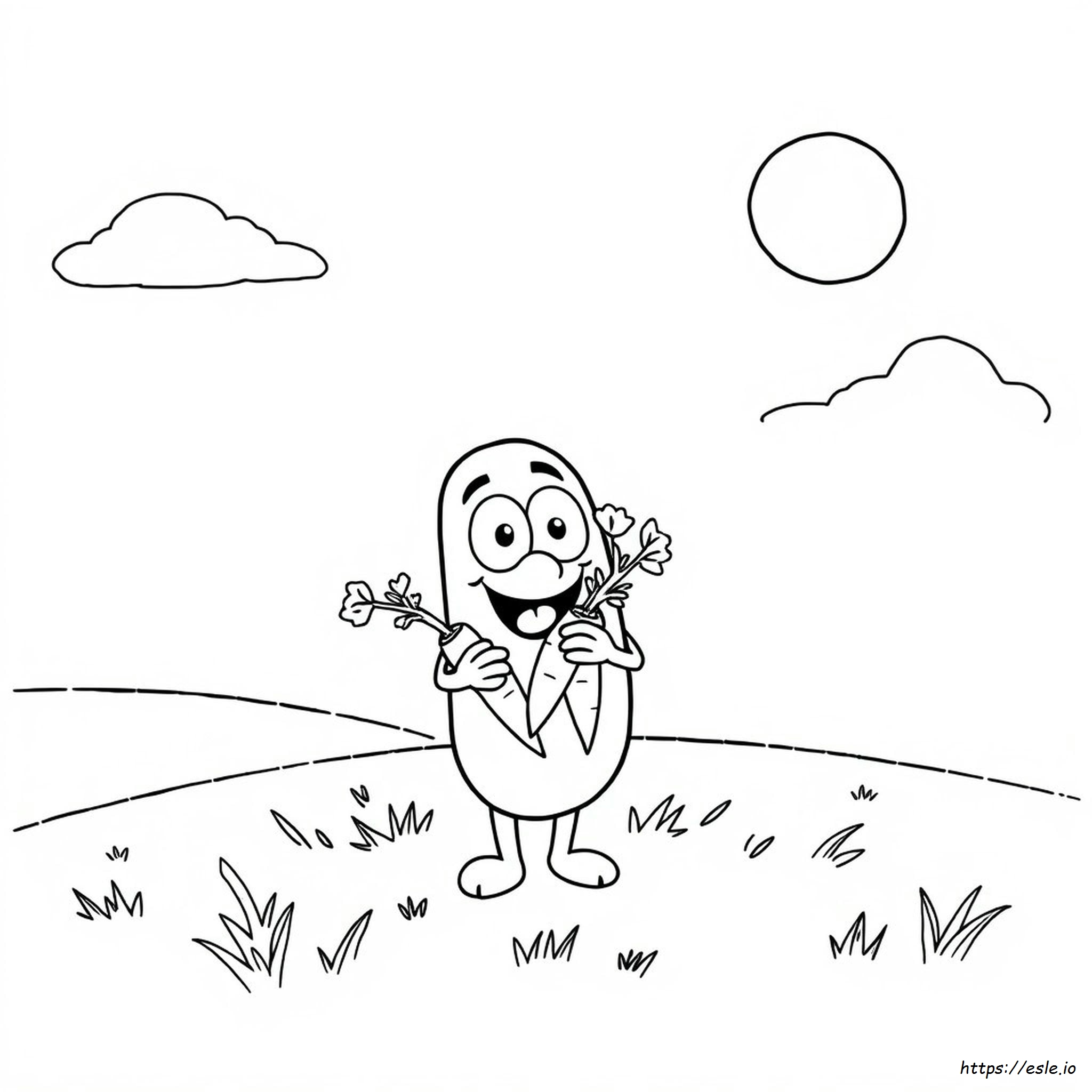 Printable Veggie Tales Coloring