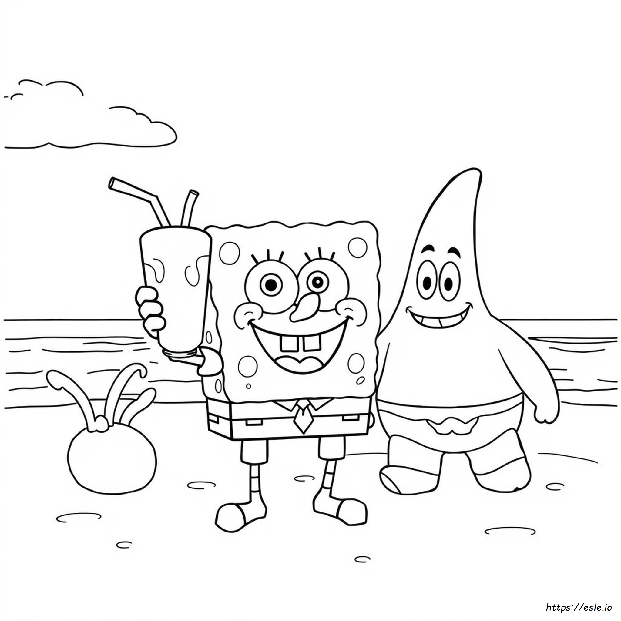 Coloring Pictures Of Spongebob Squarepants