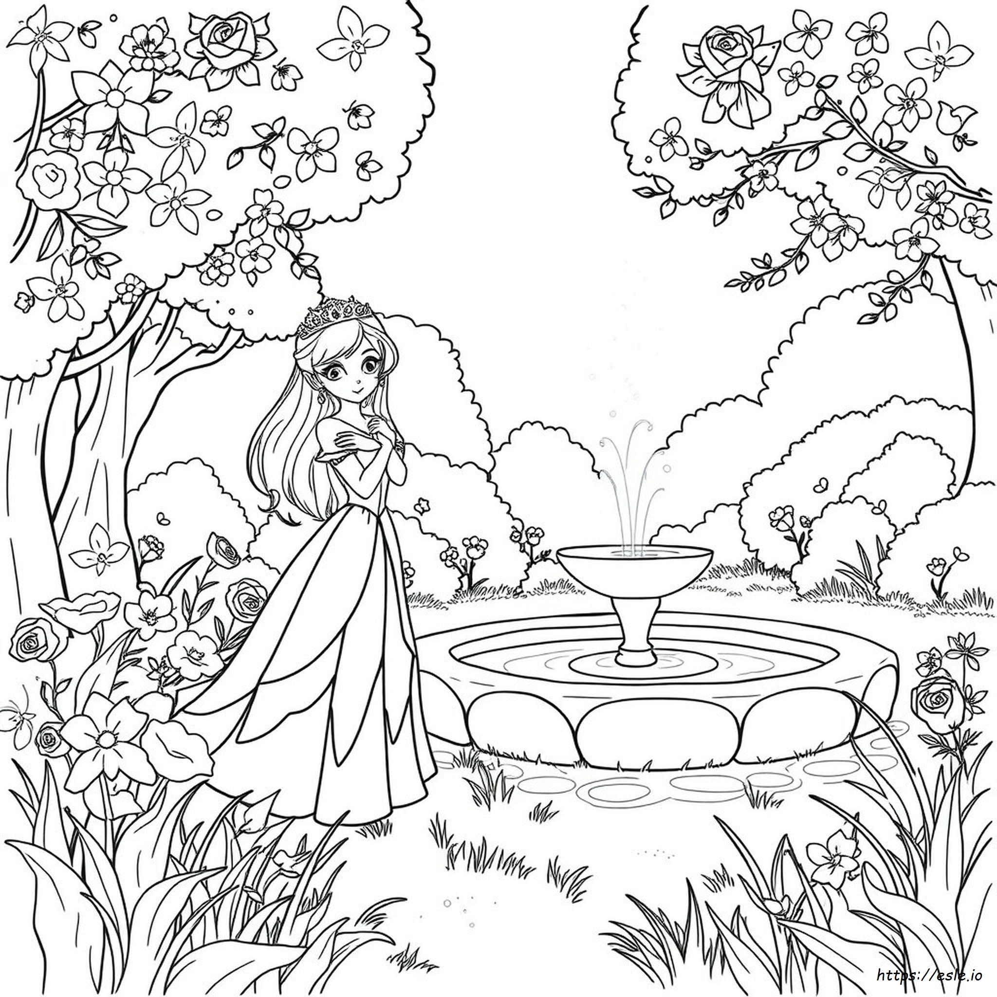 Arielle Coloring Page