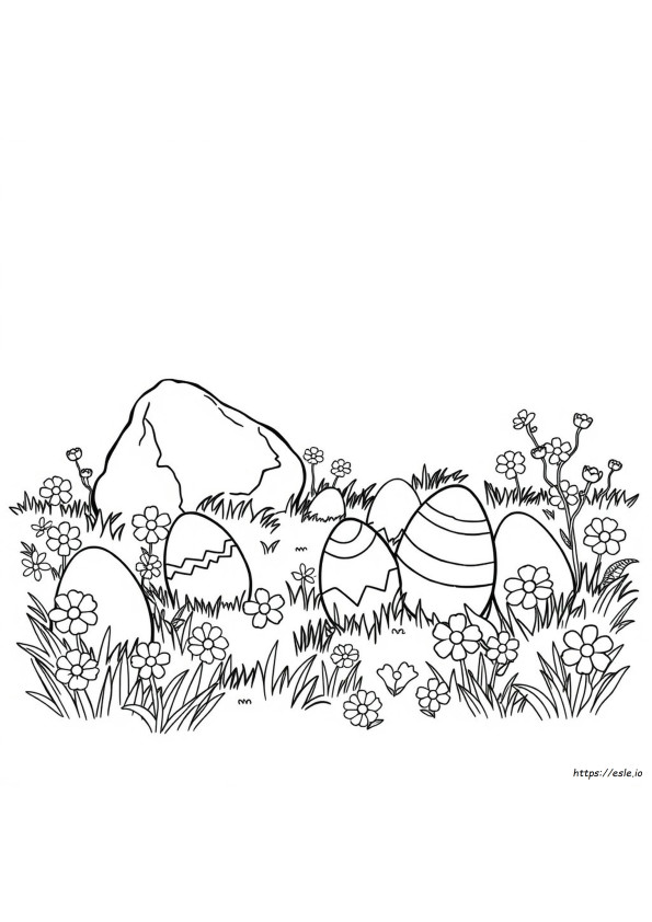 Páginas Para Colorear De Pascua Imprimibles