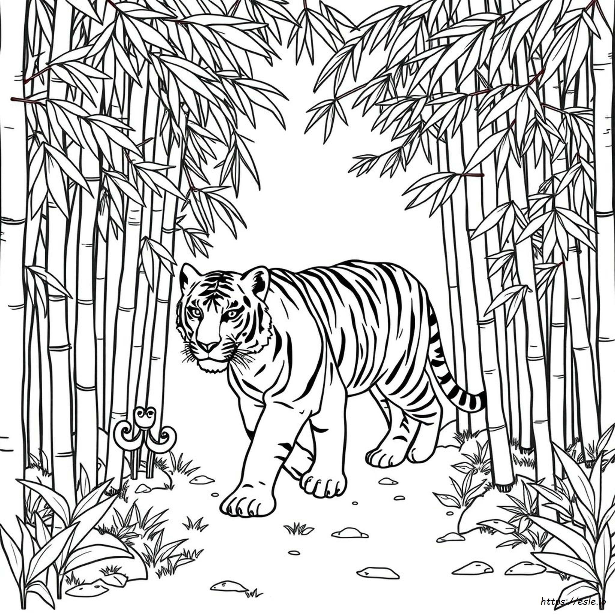 Tigris Színező Oldalak Felnőtteknek Nyomtatható