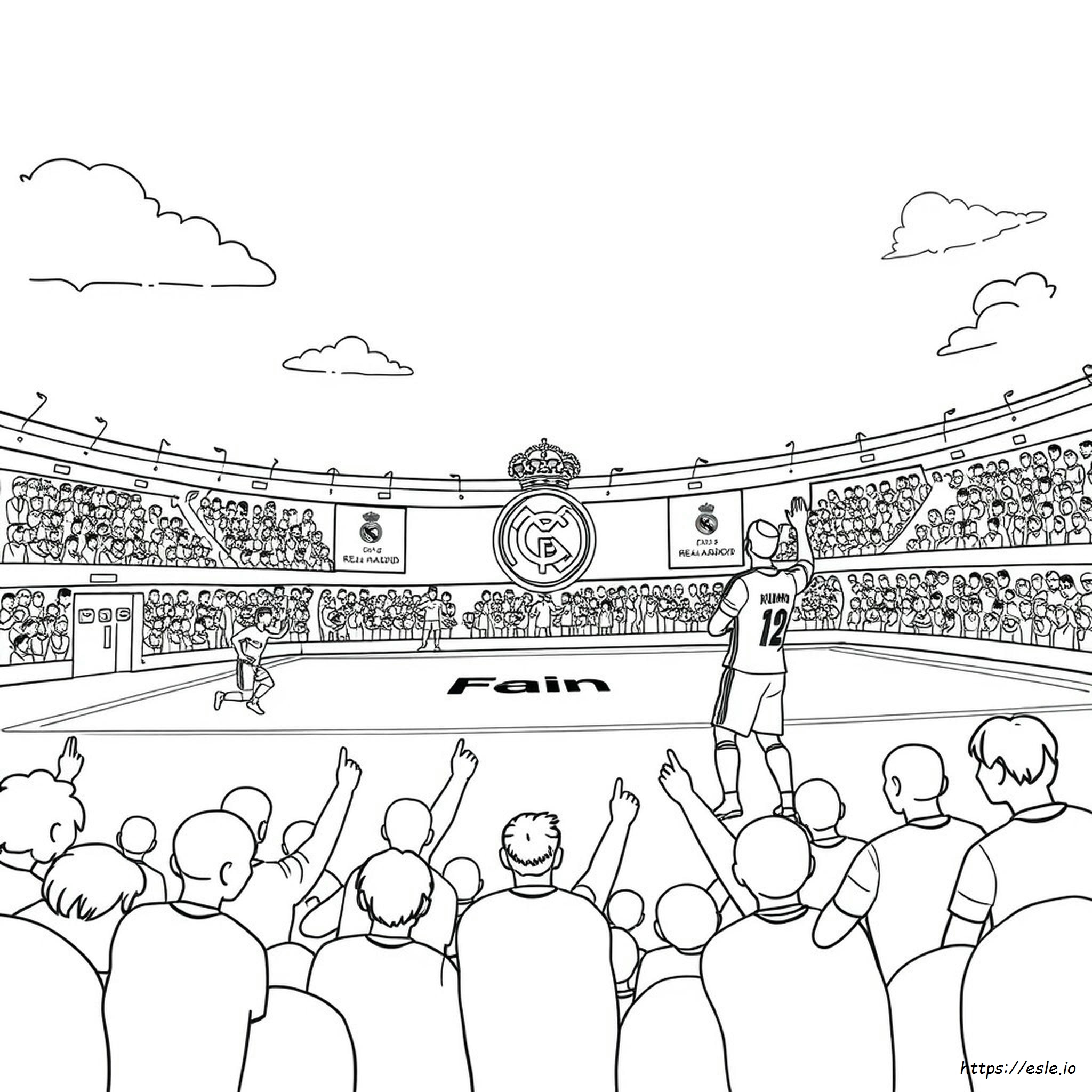 Real Madrid Ausmalbilder