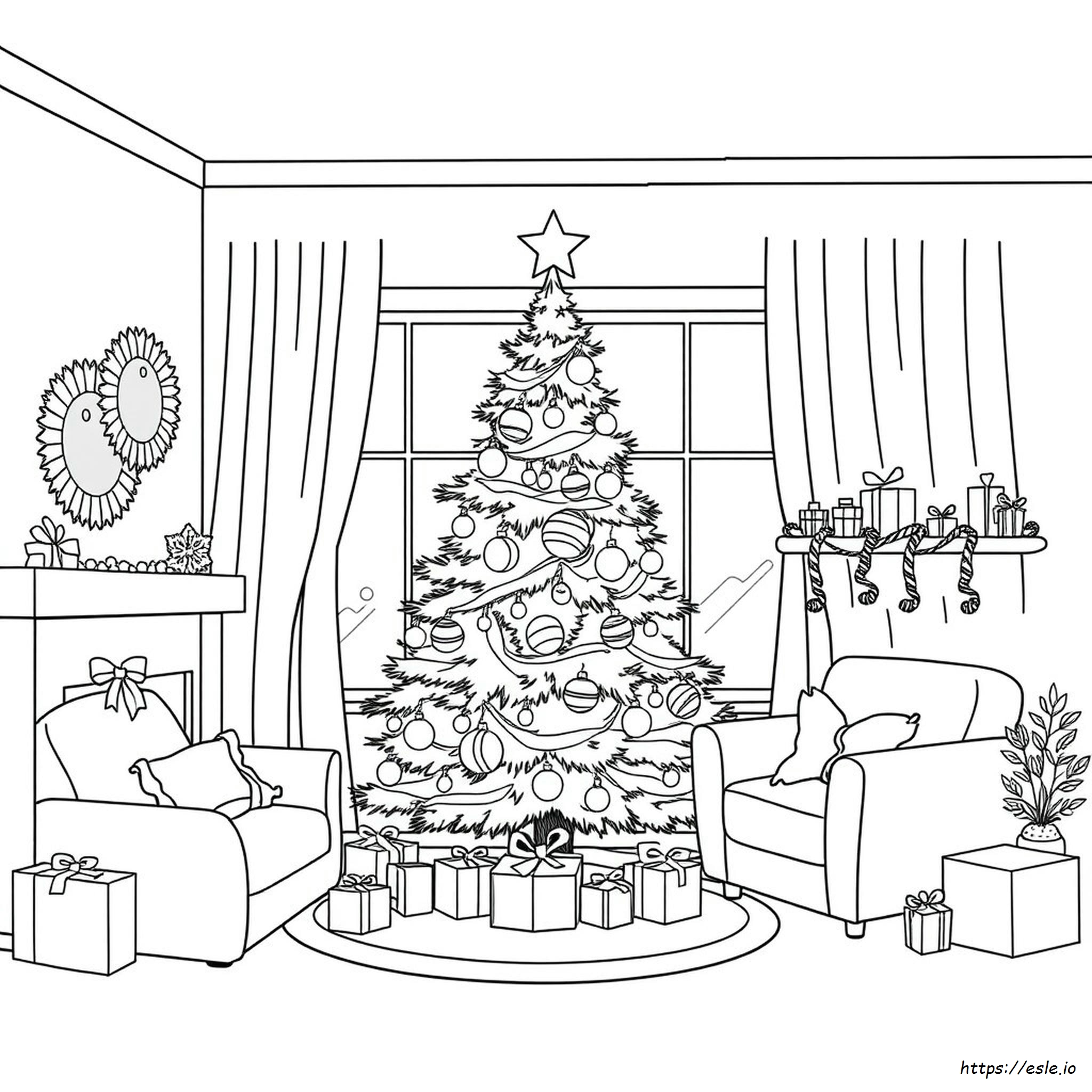 Kerst Kleurplaten Printbaar Voor Tieners kleurplaat