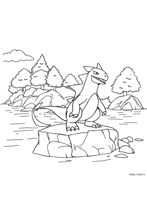 Pokemon Feraligatr: Disegni Da Colorare