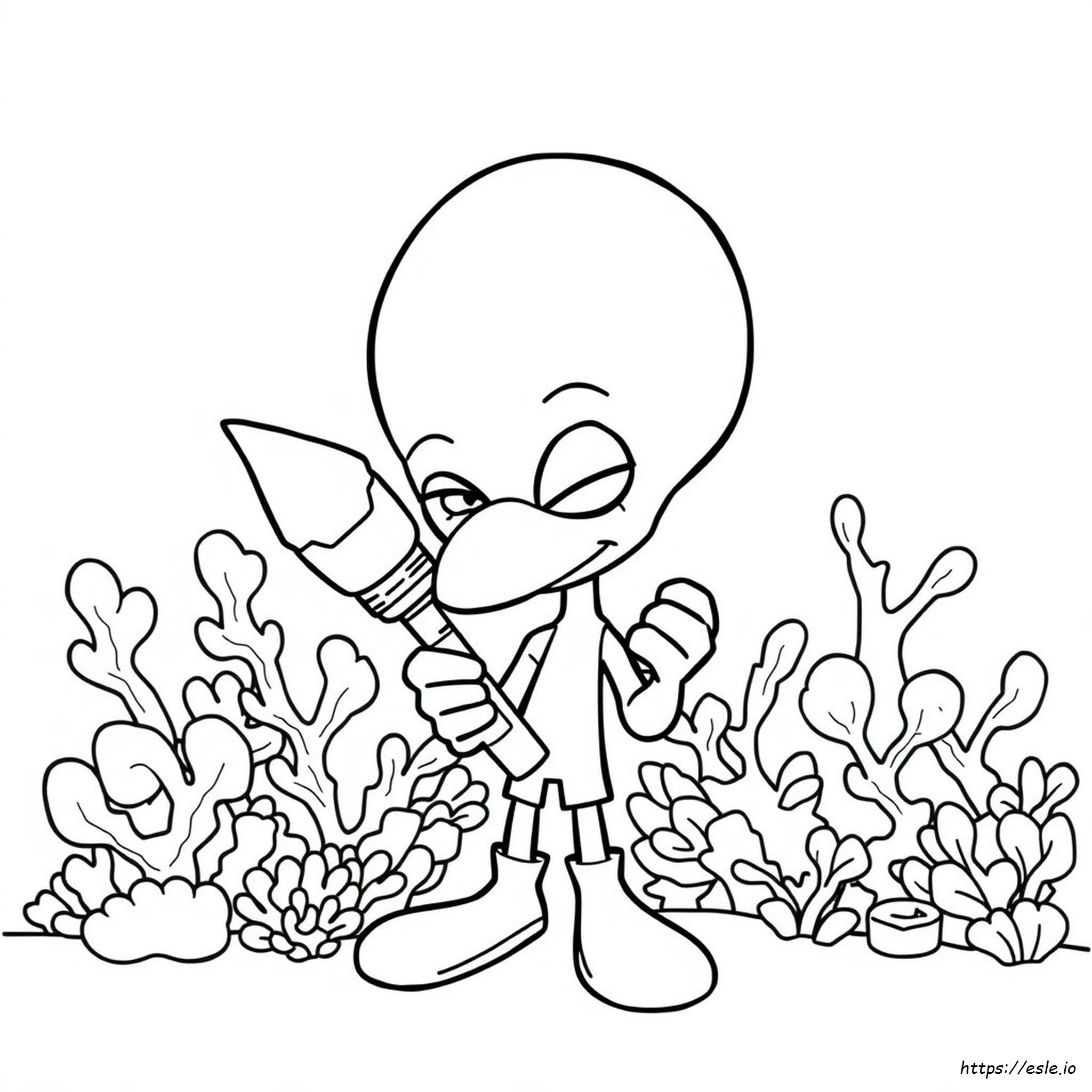 Splatoon Kleurplaten kleurplaat
