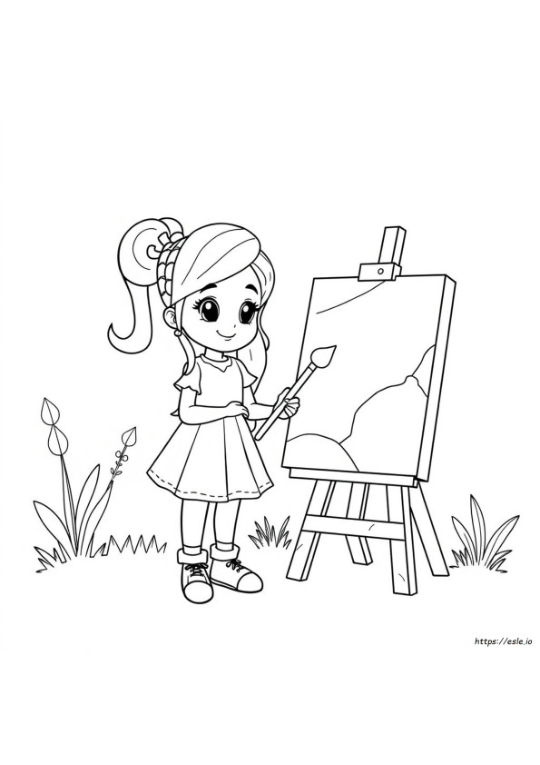 Drawing Coloring Anya