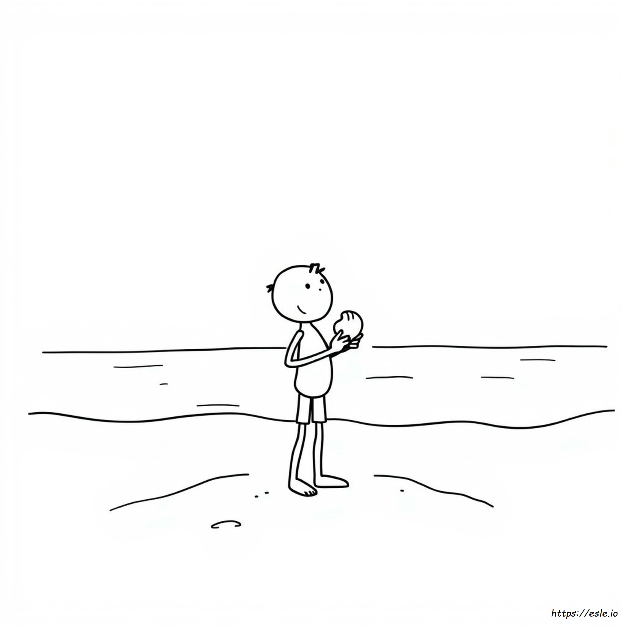 Stick Figure Coloring Pages