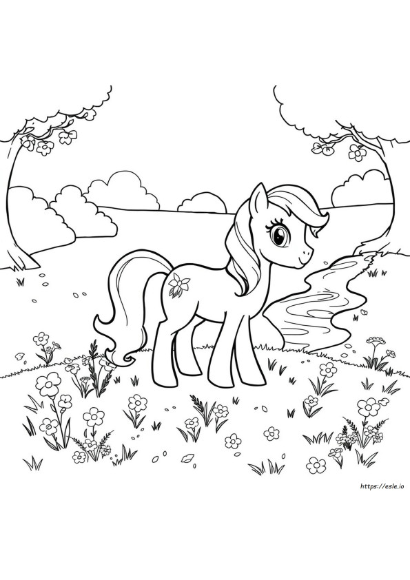 My Little Pony Facili Da Colorare