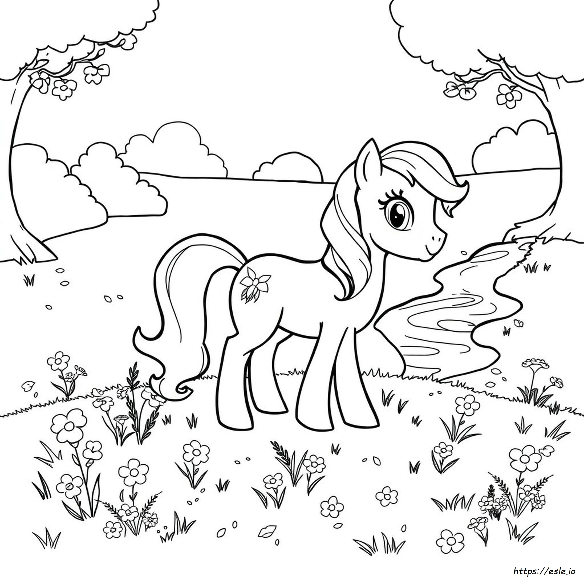 Kolay My Little Pony Boyama Sayfaları